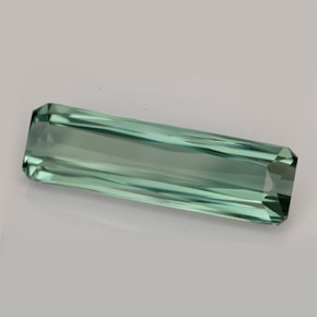 14.80 ct Green Tourmaline Stone, Natural Tourmaline in Octagon / Scissor Cut Shape for Sale