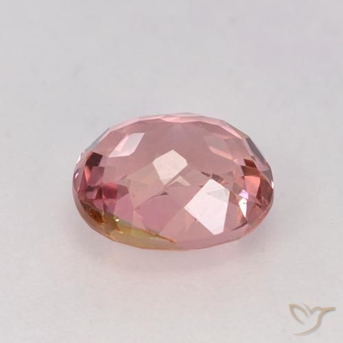 Tourmaline Gemstone in 7.5 x 6.8 mm Size for Sale, Tourmaline Stone in Light Pink Color