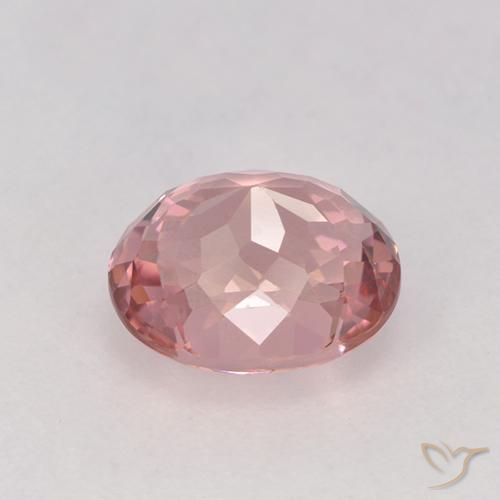Tourmaline Gemstone in 7.5 x 6.4 mm Size for Sale, Tourmaline Stone in Light Pink Color