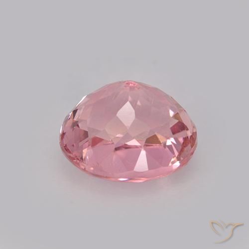 Tourmaline Gemstone in 7 x 6.6 mm Size for Sale, Tourmaline Stone in Hot Pink Color