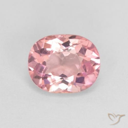 1.32ct Natural Light Pink   Bubblegum Tourmaline, Oval, VVS-VS