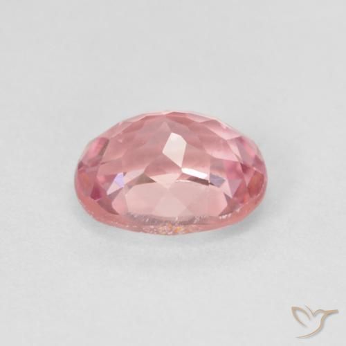 Tourmaline Gemstone in 7.5 x 6.1 mm Size for Sale, Tourmaline Stone in Light Pink   Bubblegum Color