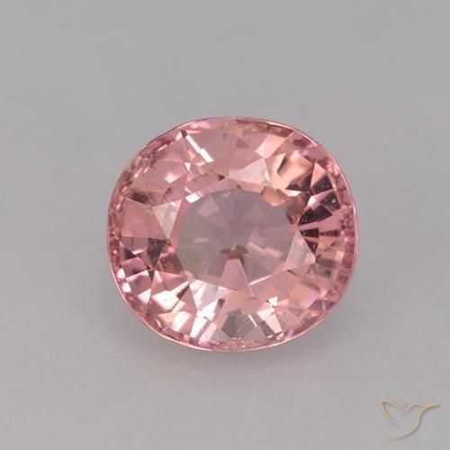 1.61ct Natural Light Pink Tourmaline, Oval, VVS-VS