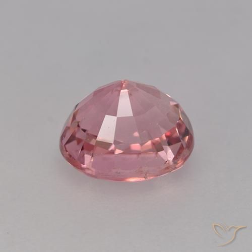 Tourmaline Gemstone in 6.8 x 6.2 mm Size for Sale, Tourmaline Stone in Light Pink Color