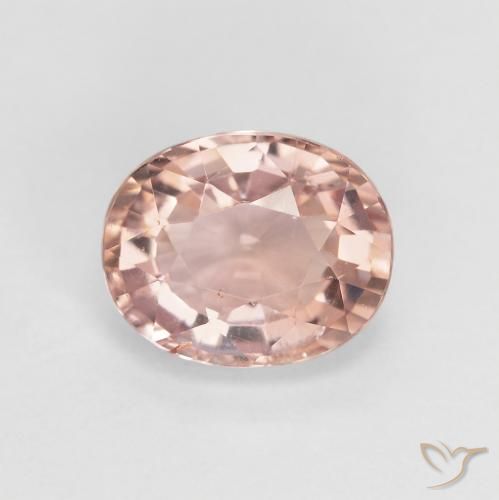 1.61ct Natural Indian Red Tourmaline, Oval, VS, Photo A