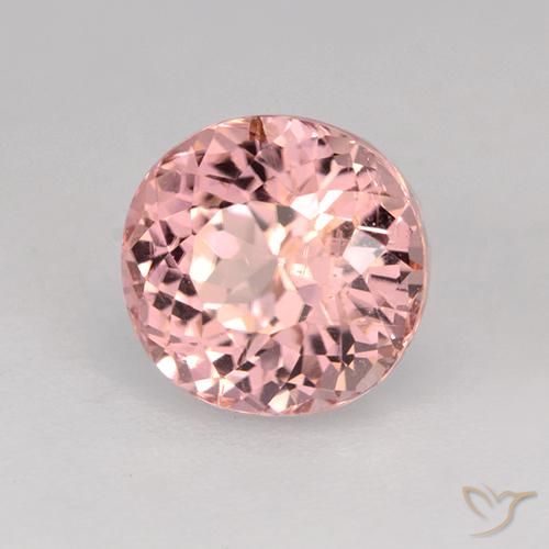 1.66 ct Pink Tourmaline Stone, Natural Tourmaline in Oval Facet Shape for Sale