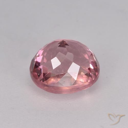 Tourmaline Gemstone in 7 x 6.2 mm Size for Sale, Tourmaline Stone in Medium Pink Color