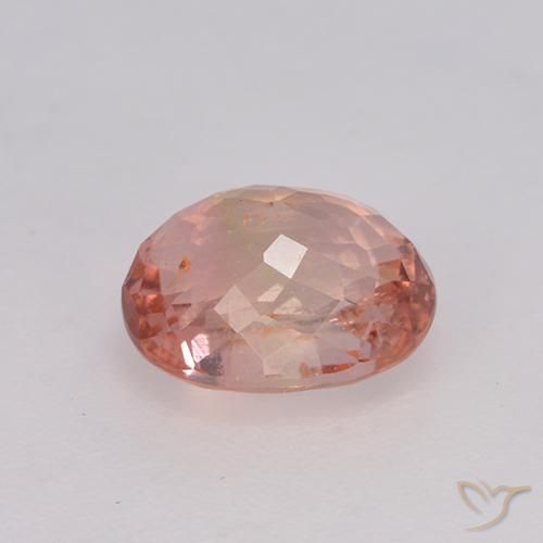 Tourmaline Gemstone in 7.6 x 6.2 mm Size for Sale, Tourmaline Stone in Medium Pink Color