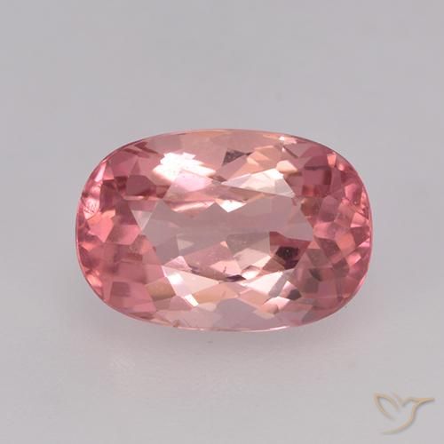 1.9 ct Loose Pink Tourmaline, 8.7 x 5.9 mm Oval Cut From Mozambique, Photo A