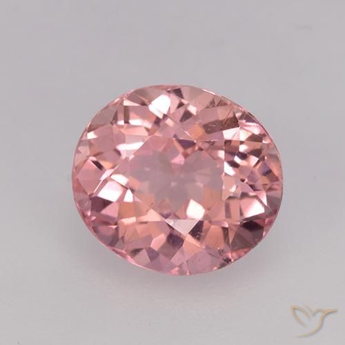 1.80ct Natural Bubblegum Pink Tourmaline, Oval, VVS-VS