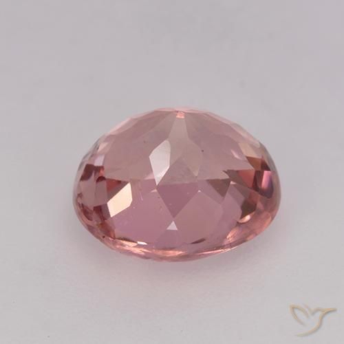 Tourmaline Gemstone in 8 x 7.1 mm Size for Sale, Tourmaline Stone in Bubblegum Pink Color
