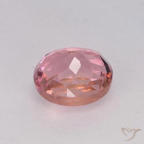 Tourmaline Gemstone in 7.2 x 6.4 mm Size for Sale, Tourmaline Stone in Light Pink Color