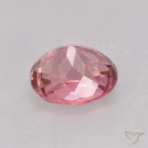 Tourmaline Gemstone in 7.5 x 6.7 mm Size for Sale, Tourmaline Stone in Bubblegum Pink Color