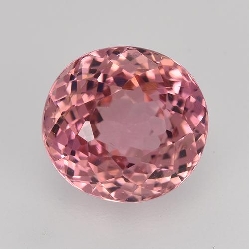 Dark Pink Турмалин Камень - 2.6ct Фасетный Овал (ID: 528170)