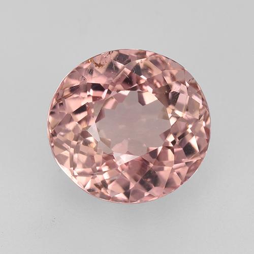 Rosado intenso Turmalina Gema - 2ct Corte Portuguesa en Forma Óvalo (ID: 528171)
