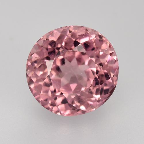 Deep Pink Tourmaline Gem - 2.3ct Oval Facet (ID: 528173)