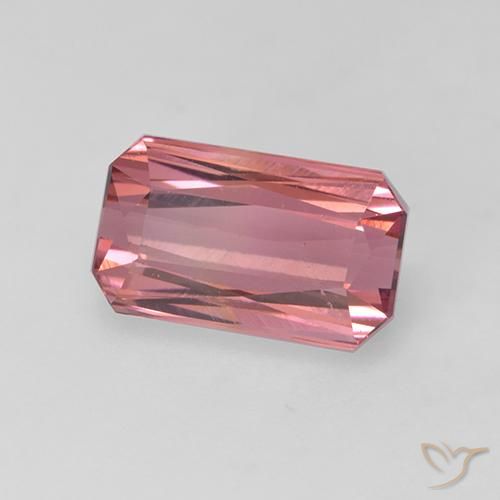 1.84 ct Pink Tourmaline Stone, Natural Tourmaline in Octagon / Scissor Cut Shape for Sale