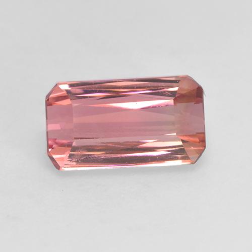 Rosado intenso Turmalina Gema - 1.3ct Corte Octágon / Forma de Tijera (ID: 528686)