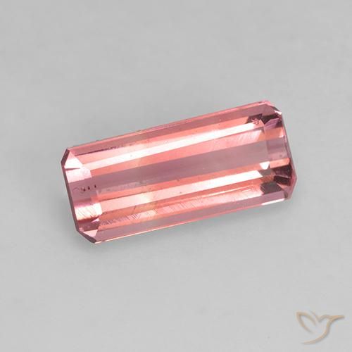 1.07 ct Pink Tourmaline Stone, Natural Tourmaline in Octagon Facet Shape for Sale