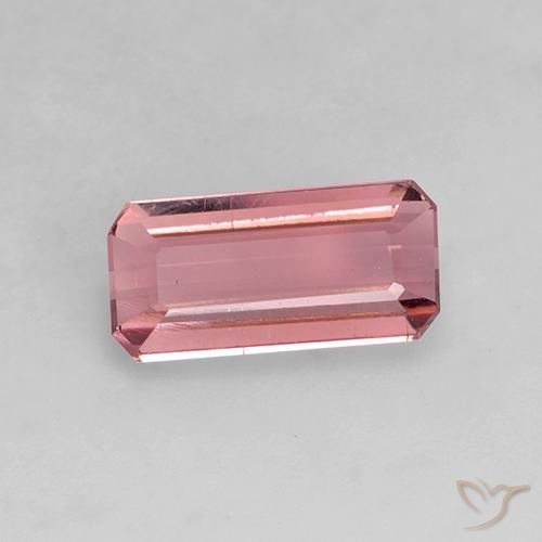 Rosado naranja Turmalina Gema - 1.2ct Forma octagonal (ID: 528701)
