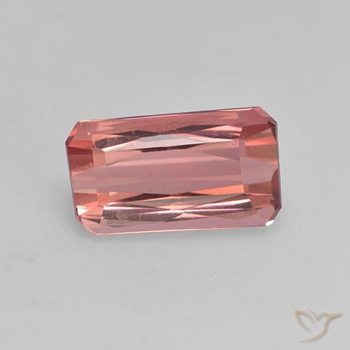 Rosado medio Turmalina Gema - 1.5ct Corte Octágon / Forma de Tijera (ID: 528795)