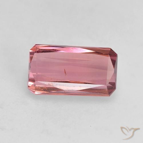 1.36 ct Pink Tourmaline Gemstone, Tourmaline Gem in Octagon / Scissor Cut Shape for Sale.