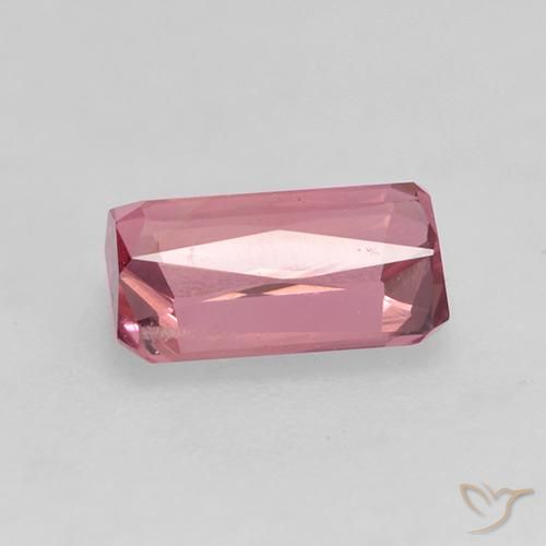 Tourmaline Gemstone in 7.3 x 4.7 mm Size for Sale, Tourmaline Stone in Light Hot Pink Color