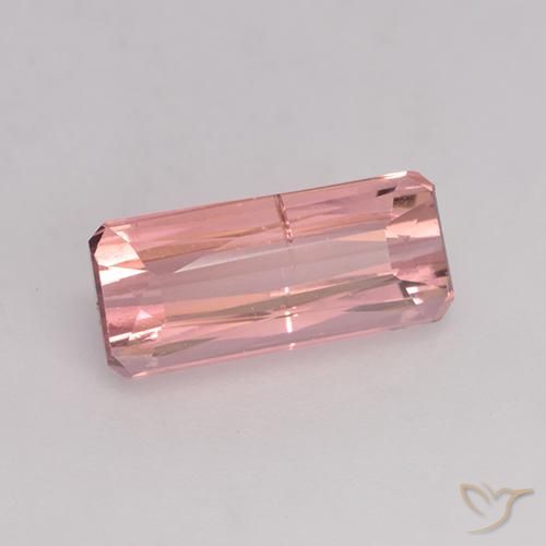 1.28 ct Pink Tourmaline Stone, Natural Tourmaline in Octagon / Scissor Cut Shape for Sale