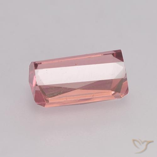 Tourmaline Gemstone in 7.6 x 4.8 mm Size for Sale, Tourmaline Stone in Orange Pink Color