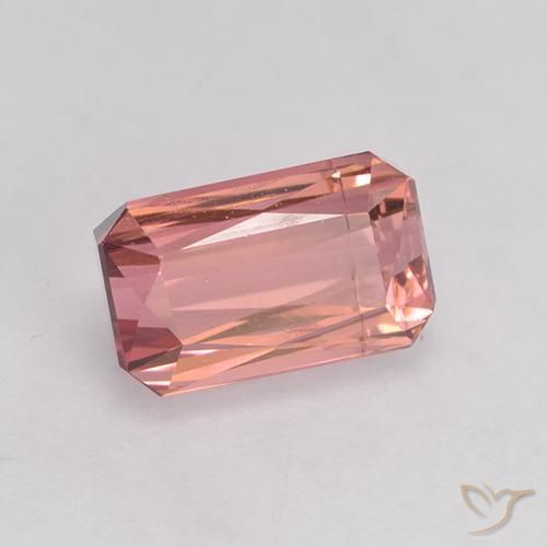 1.52 ct Pink Tourmaline Stone, Natural Tourmaline in Octagon / Scissor Cut Shape for Sale