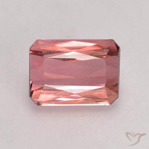 1.52 ct Pink Tourmaline Gemstone, Tourmaline Gem in Octagon / Scissor Cut Shape for Sale.