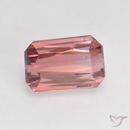 1.83 ct Pink Tourmaline Stone, Natural Tourmaline in Octagon / Scissor Cut Shape for Sale