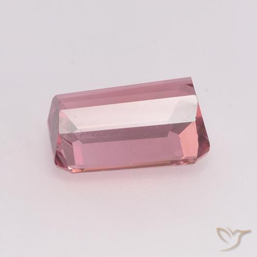 Tourmaline Gemstone in 7.7 x 5.4 mm Size for Sale, Tourmaline Stone in Orange Pink Color