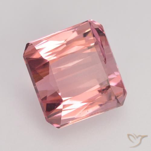 1.46 ct Pink Tourmaline Stone, Natural Tourmaline in Octagon / Scissor Cut Shape for Sale