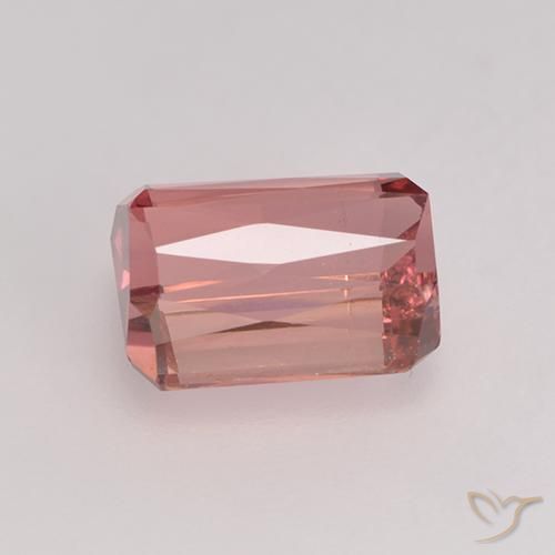 Tourmaline Gemstone in 7.3 x 5.8 mm Size for Sale, Tourmaline Stone in Orange Pink Color