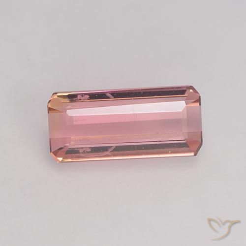 1.09 ct Pink Tourmaline Stone, Natural Tourmaline in Octagon Facet Shape for Sale