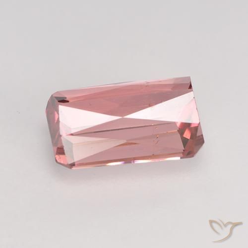 Tourmaline Gemstone in 7.9 x 5.4 mm Size for Sale, Tourmaline Stone in Orange Pink Color