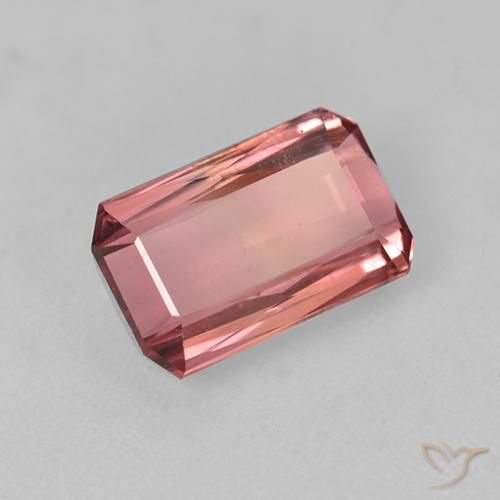 1.66 ct Pink Tourmaline Stone, Natural Tourmaline in Octagon / Scissor Cut Shape for Sale