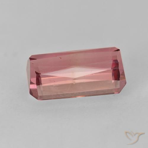 Tourmaline Gemstone in 8.6 x 5.6 mm Size for Sale, Tourmaline Stone in Rosewood Pink Color