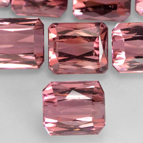 1.54 ct Pink Tourmaline Gemstone, Tourmaline Gem in Octagon / Scissor Cut Shape for Sale.