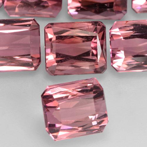 1.54 ct Pink Tourmaline Stone, Natural Tourmaline in Octagon / Scissor Cut Shape for Sale