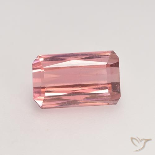 2.38ct Natural Bubblegum Pink Tourmaline, Emerald Cut, VS-SI