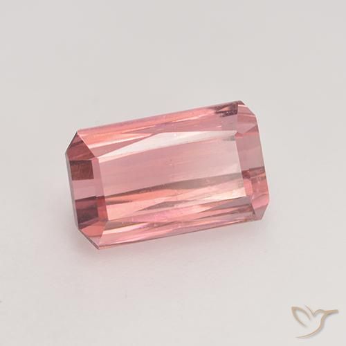 2.38 ct Pink Tourmaline Stone, Natural Tourmaline in Octagon / Scissor Cut Shape for Sale