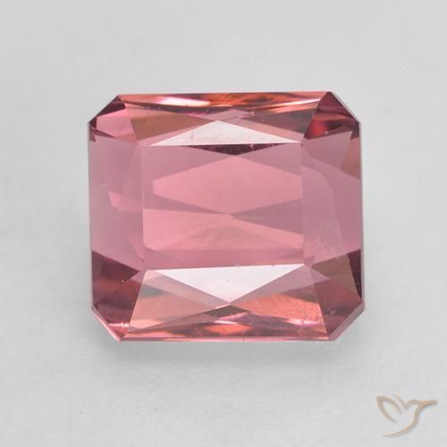 Intense Pink Tourmaline Gem - 2.7ct Octagon / Scissor Cut (ID: 531466)