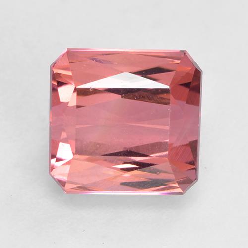 Intense Pink Turmalin Edelstein - 2.5ct Oktagon Scheren Schliff (ID: 531470)