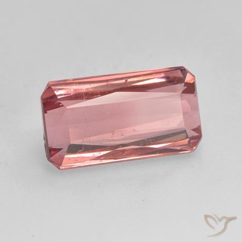 2.64 ct Pink Tourmaline Stone, Natural Tourmaline in Octagon / Scissor Cut Shape for Sale