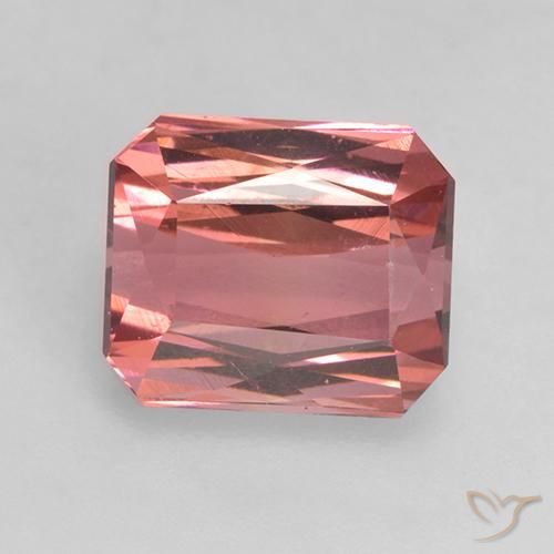 Dark Pink Турмалин Камень - 2.6ct Огранка Октагон / Ножницы (ID: 531553)