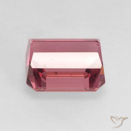 Tourmaline Gemstone in 7.7 x 6.9 mm Size for Sale, Tourmaline Stone in Reddish Pink Color