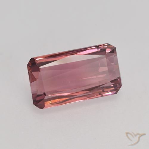 3.20 ct Pink Tourmaline Stone, Natural Tourmaline in Octagon / Scissor Cut Shape for Sale