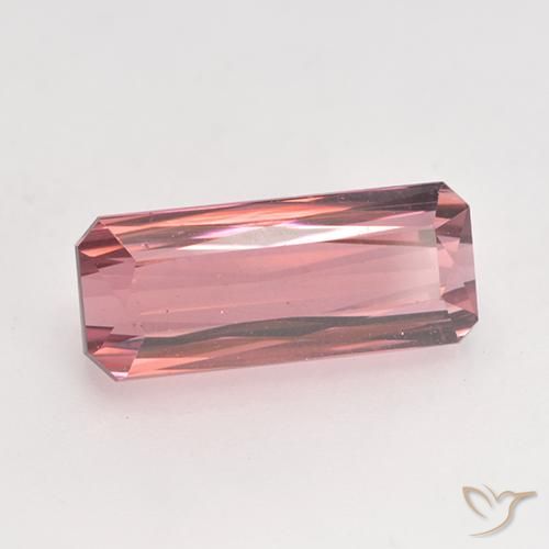 3.39 ct Pink Tourmaline Stone, Natural Tourmaline in Octagon / Scissor Cut Shape for Sale